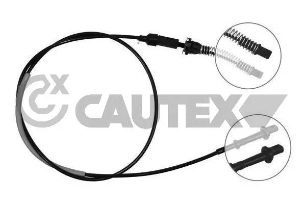 Câble d'accélération CAUTEX 085596