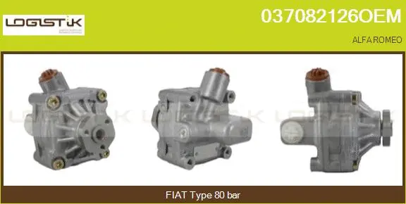 Pompe hydraulique, direction LGK 037082126OEM
