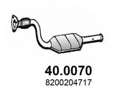 Catalyseur ASSO 40.0070