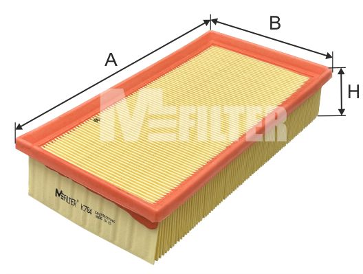 Filtre à air MFILTER K 784
