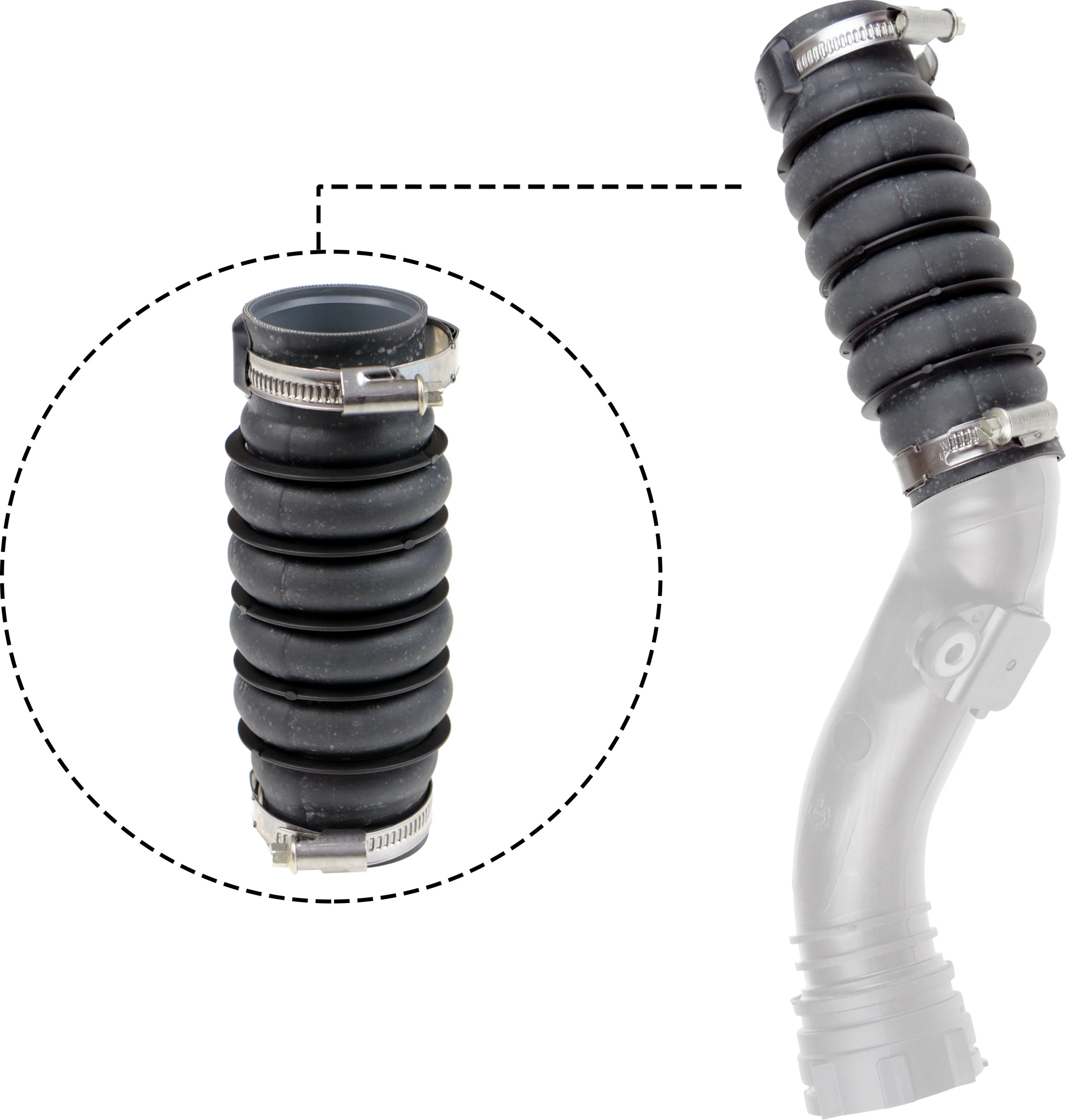 Gaine de suralimentation RAPRO R12719