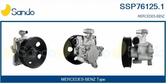 Pompe hydraulique, direction SANDO SSP76125.1