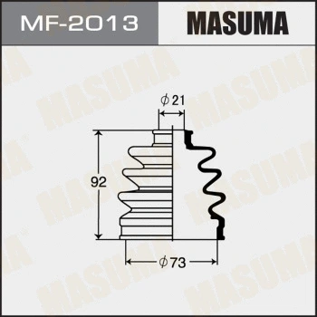 Jeu de joints-soufflets, arbre de commande MASUMA MF-2013