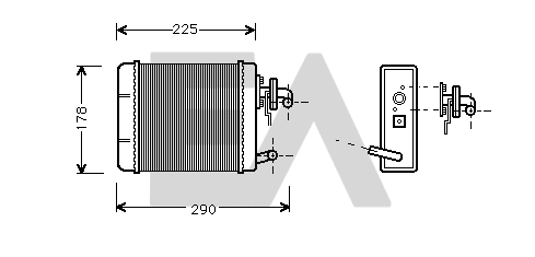 Système de chauffage EACLIMA 45C25004