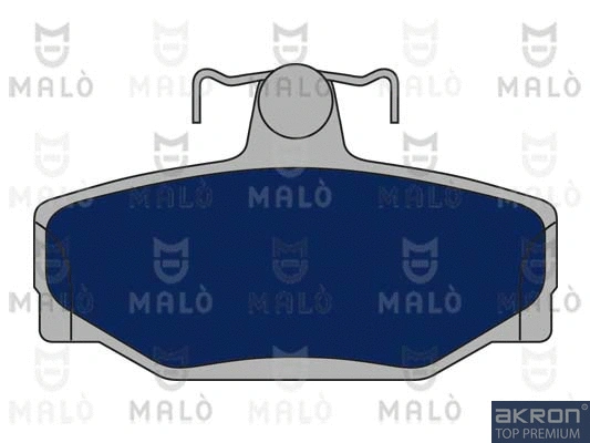 Kit de plaquettes de frein, frein à disque AKRON-MALÒ 1050797