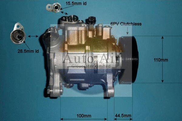 Compresseur, climatisation AUTO AIR GLOUCESTER 14-9764