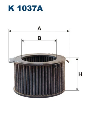 Filtre, air de l'habitacle FILTRON K 1037A