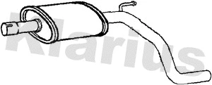 Silencieux central KLARIUS 230957