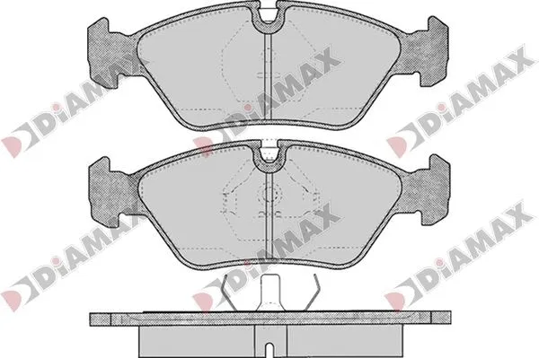 Kit de plaquettes de frein, frein à disque DIAMAX N09791