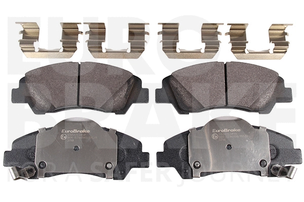 Kit de plaquettes de frein, frein à disque EUROBRAKE 5502223450
