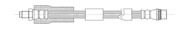 Flexible de frein Technika 41396