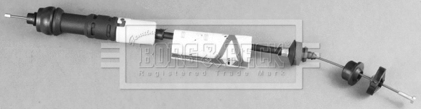 Tirette à câble, commande d'embrayage BORG & BECK BKC2072