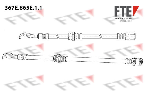Flexible de frein FTE 9240947
