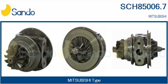 Groupe carter, turbocompresseur SANDO SCH85006.7