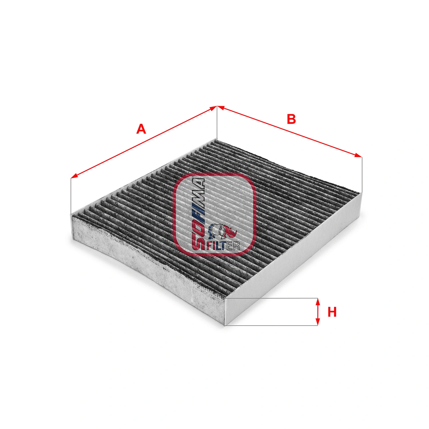 Filtre, air de l'habitacle SOFIMA S 4114 CA