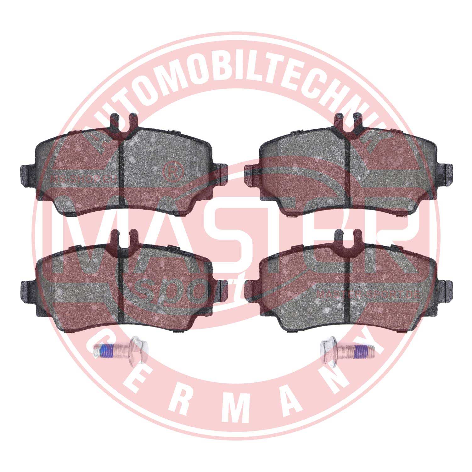 Kit de plaquettes de frein, frein à disque MASTER-SPORT GERMANY 13046028282N-SET-MS