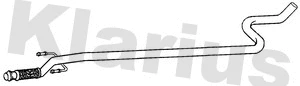 Tuyau d'échappement KLARIUS 160237