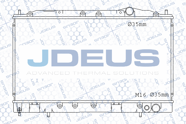 Radiateur, refroidissement du moteur JDEUS 018M25