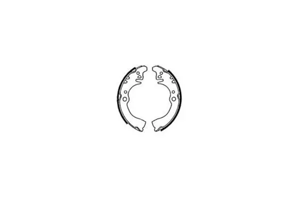 Jeu de mâchoires de frein E.T.F. 09-0460