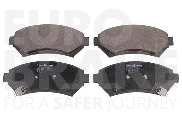 Kit de plaquettes de frein, frein à disque EUROBRAKE 5502223615