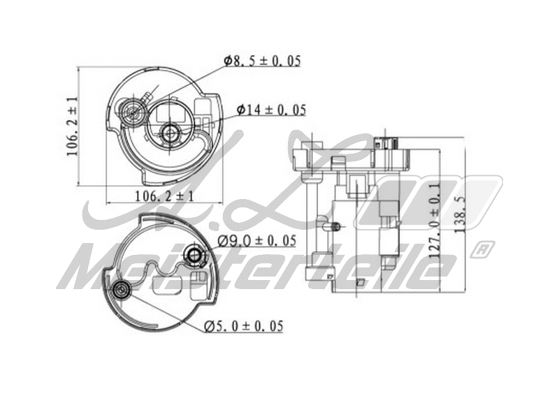 Filtre à carburant A.Z. Meisterteile AZMT-41-020-1469