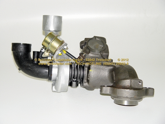 Turbocompresseur, suralimentation SCHLÜTTER TURBOLADER 172-00240_RB