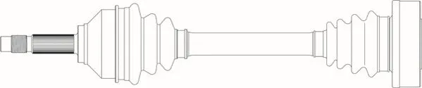 Arbre de transmission GENERAL RICAMBI FI3262