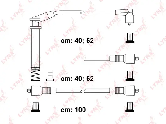 Kit de câbles d'allumage LYNXAUTO SPC5937