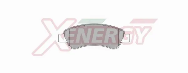 Kit de plaquettes de frein, frein à disque AP XENERGY X40980