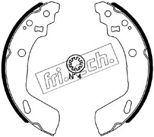 Jeu de mâchoires de frein fri.tech. 1111.256