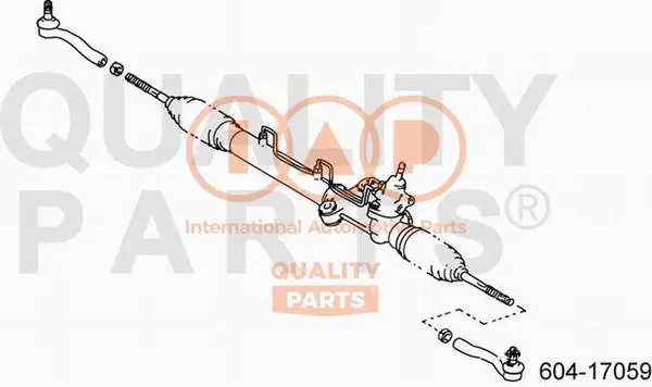 Rotule de barre de connexion IAP QUALITY PARTS 604-17059