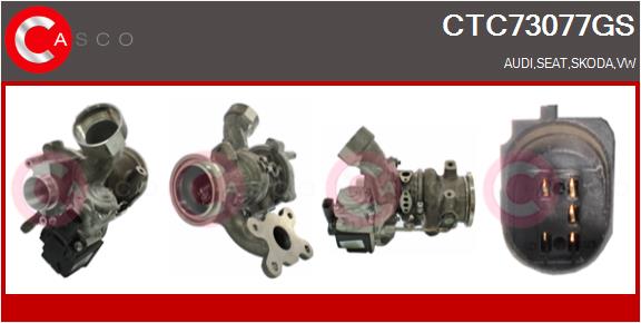 Turbocompresseur, suralimentation CASCO CTC73077GS
