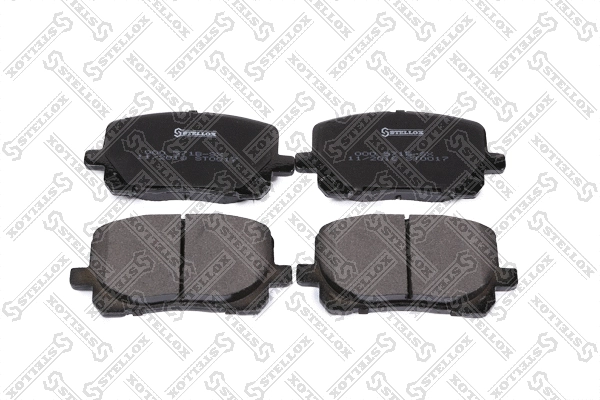 Kit de plaquettes de frein, frein à disque STELLOX 000 571B-SX