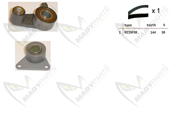 Kit de courroie crantée MABYPARTS OBK010370