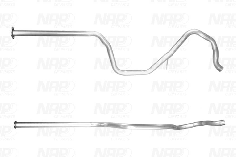 Tuyau d'échappement NAP carPARTS CAC10669