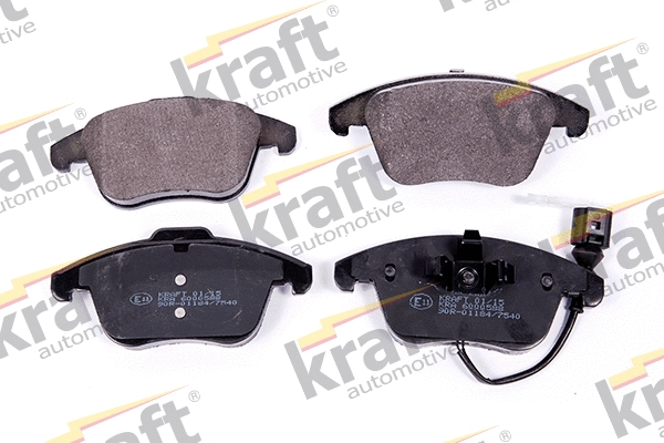 Kit de plaquettes de frein, frein à disque KRAFT AUTOMOTIVE 6000588