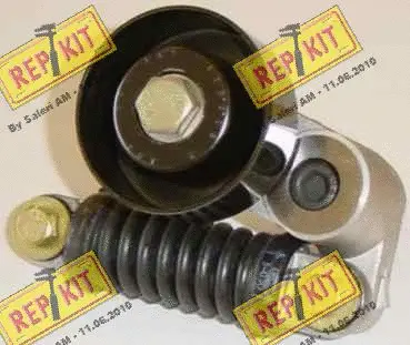Tendeur de courroie, courroie trapézoïdale à nervures REPKIT RKT1836