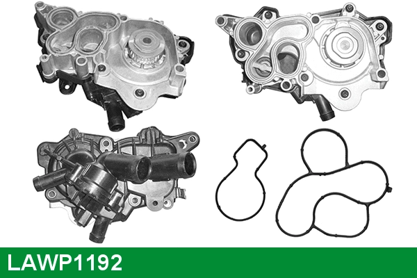 Pompe à eau, refroidissement du moteur LUCAS LAWP1192