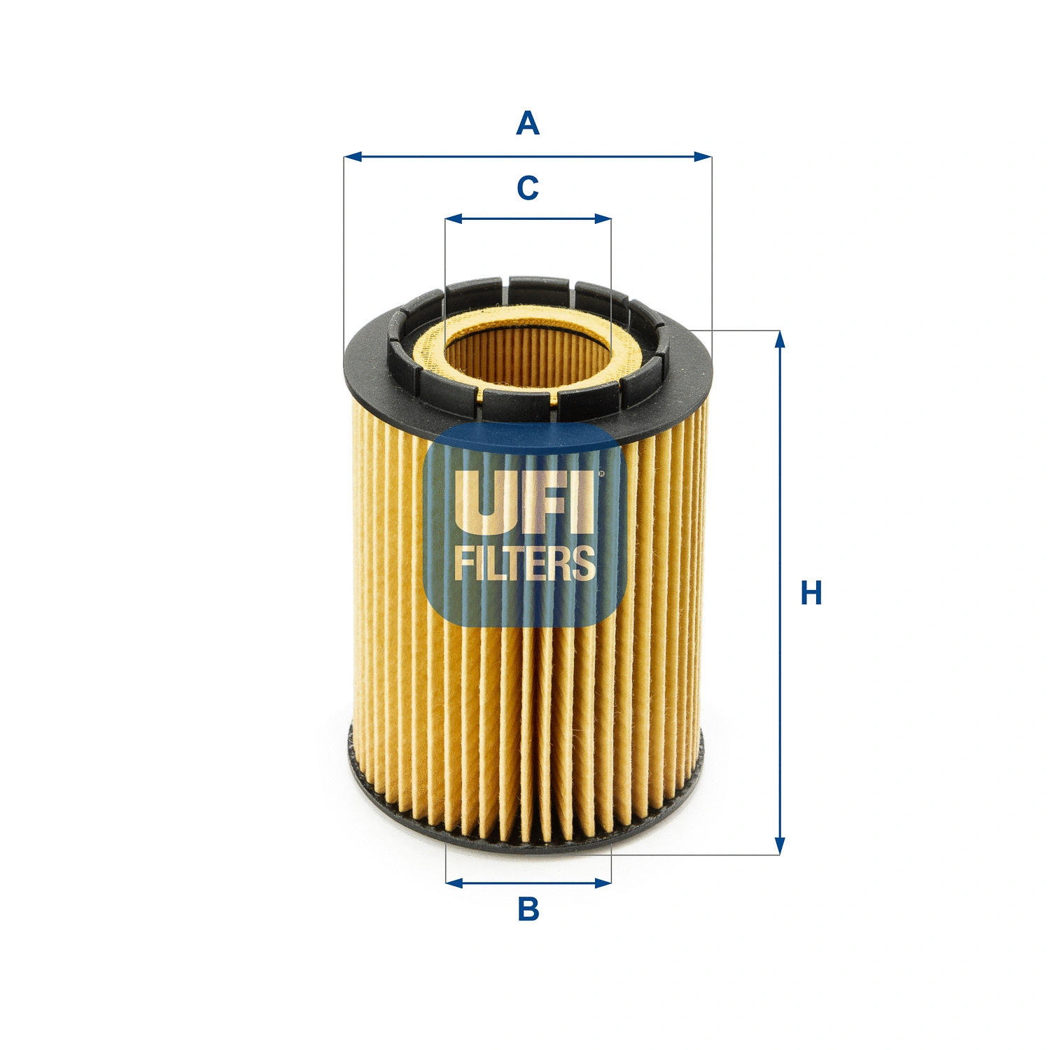 Filtre à huile UFI 25.010.00