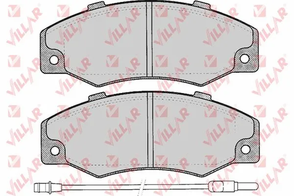 Kit de plaquettes de frein, frein à disque VILLAR 626.0276