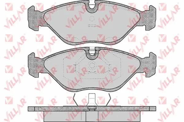 Kit de plaquettes de frein, frein à disque VILLAR 626.0310