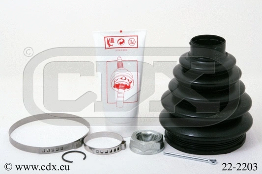 Jeu de joints-soufflets, arbre de commande CDX 22-2203
