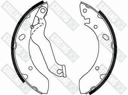 Jeu de mâchoires de frein GIRLING 5185699