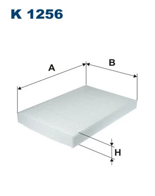 Filtre, air de l'habitacle FILTRON K 1256