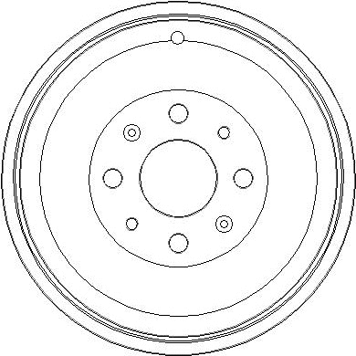 Tambour de frein National NDR341