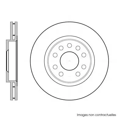 Disque de frein Technika 755269