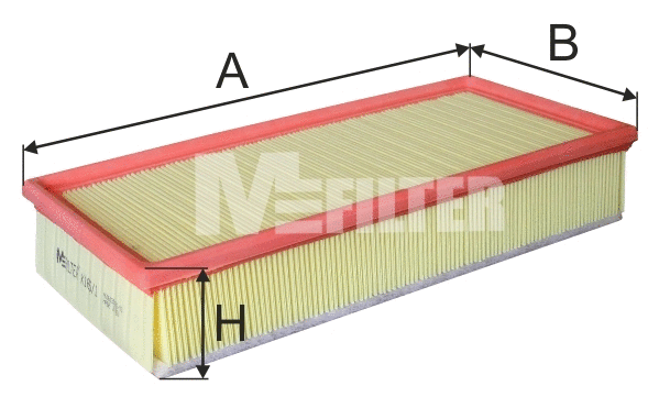 Filtre à air MFILTER K 165/1