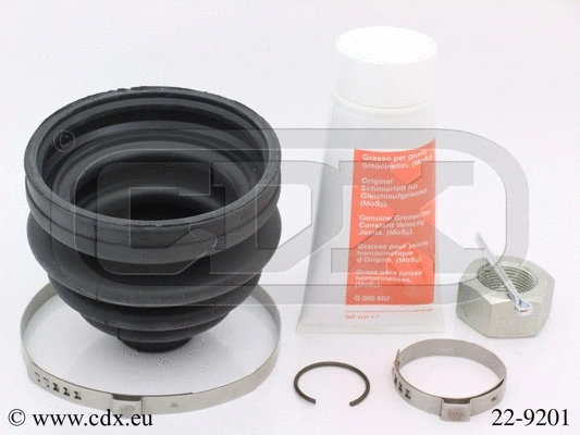 Jeu de joints-soufflets, arbre de commande CDX 22-9201