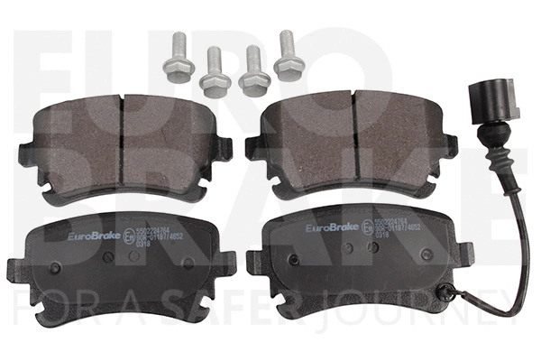 Kit de plaquettes de frein, frein à disque EUROBRAKE 5502224764