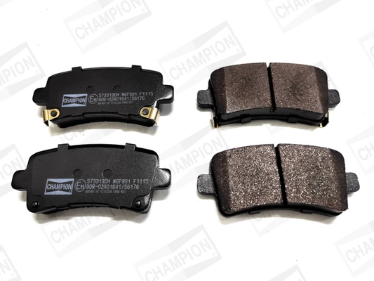Kit de plaquettes de frein, frein à disque CHAMPION 573313CH